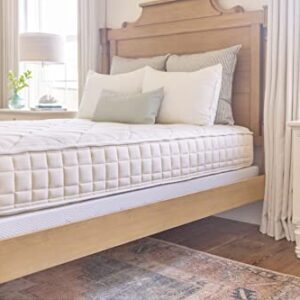 Naturepedic Chorus Organic Mattress, Medium Firm Mattress for Universal Comfort, Encased Coil Layers, Queen