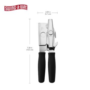 Swing-A-Way Portable Can Opener, Black 7-Inch