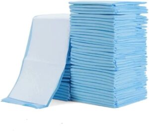 dr. deutsch dr.deutsch 100 pack professional 90cm x 60cm disposable incontinence bed pads, for babies, adults and elderly