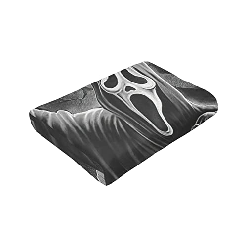Halloween Horror Movie Blanket,Ultra-Soft Throw Blanket Air Conditioner Sofa Warm Blanket,Micro Fleece Light Weight Blanket50 x40