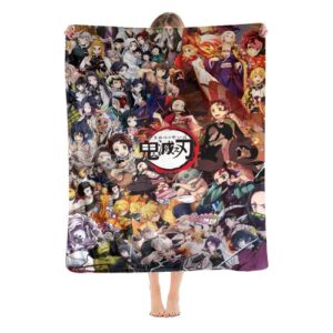 classic japan anime characters blankets flannel fleece warm soft throw blanket for couch sofa bed living room all season decor gift