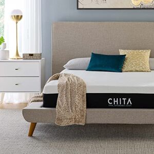 CHITA Full Size Gel Memory Foam Mattress,10 Inches Breathable Bed Mattress for Sleep Supportive & Pressure Relief,Fiberglass Free Mattress,Mattress in a Box,CertiPUR-US Certified,100 Night