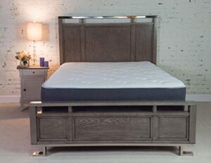comfycozy lavender fusion hybrid memory foam mattress medium firm comfortable 14" twinxl size