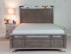 comfycozy indulgence hybrid memory foam mattress medium plush comfortable 12" queen size