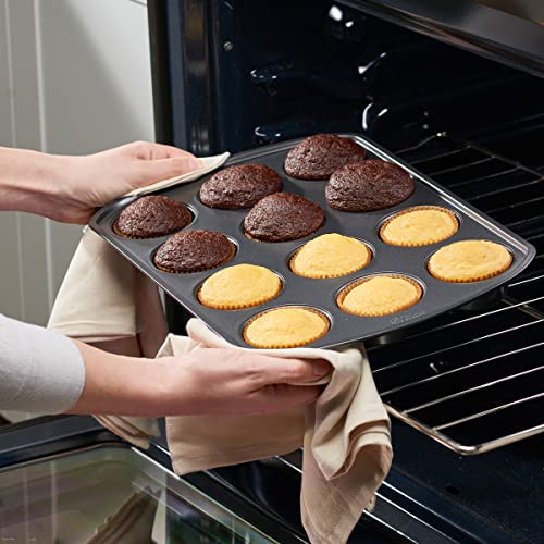 [500Pcs] Standard Size Kraft Cupcake Liners, Food Grade & Grease-Proof, Baking Cups