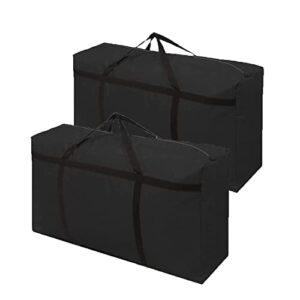 witery large storage bags 180l 2pcs waterproof moisture proof with zipper back to school carry bag for comforters blankets clothes quilts and towels,thick under bed storage bag moving bag usd$2899usd$28.99