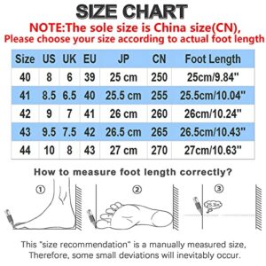 Coerni Men Sandal Beach Non Slip Garden Men Clogs Shoes for Men Beach Shoes Men Sandals Leather Summer (Grey, 9.5)