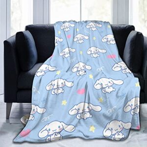 anime blanket cartoon throw blanket for couch sofa bed living room gifts for halloween thanksgiving christmas 50"x60"
