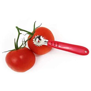 Tomato Corer, Red, 4.75 Inch