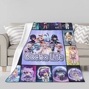 stole christmas cartoon blanket anime game throw blankets ultra soft flannel fleece light weight for kids adults gift 60"x50" 8-2