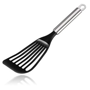 tenta kitchen flexible fish turner spatula, for fish/egg/meat/dumpling frying
