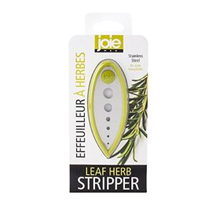 MSC International Joie Leaf Herb Stripper, Stainless Steel and BPA-Free Plastic, 4-Inches x 1.5-Inches x .25-Inches