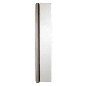 Signature Hardware 412579 Bernstein 15" W x 26" H Surface or Recess Mounted Aluminum Framed Single Door Medicine Cabinet