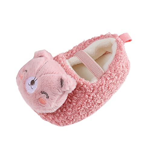 Warm Shoes Soft Comfortable Infant Toddler Shoes Warming Shoes for Baby Girls and Boys 18 Months Girl Shoes (Pink, 0-6 Months)