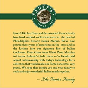 Fantes Gnocchi Board, Beechwood, 8-Inches, The Italian Market Original since 1906