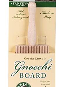 Fantes Gnocchi Board, Beechwood, 8-Inches, The Italian Market Original since 1906