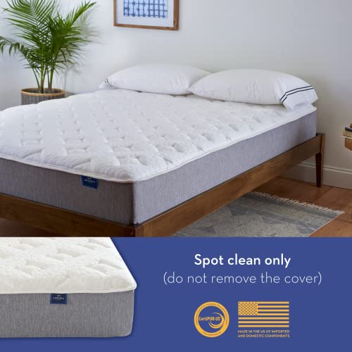Serenia Sleep Memory Foam Mattress Twin XL Size, 10-Inch Quilted Plush Bed Mattress - Gel-Infused, Deep Pocket, Extra Thick, & Firm Mattress with Breathable Cover for a Comfortable Sleep