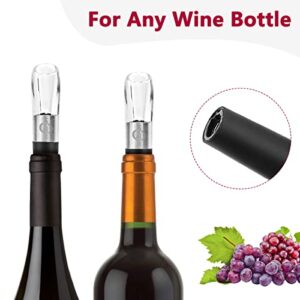 Wine Aerator Pourer, Aerating Decanter Spout, Adapts To All Kinds of Wine Bottles And Gives You A Delicious Taste In An Instant