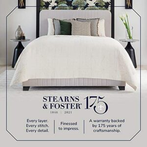 Stearns & Foster Estate 14.5" Hurston Luxury Firm Euro Pillowtop Mattress, 5-Inch Foundation, King, Hand Built in the USA