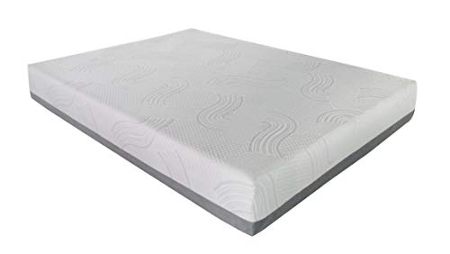 Irvine Home Collection California King Size 10-Inch, Gel Memory Foam Mattress, Medium Firm Feel, Breathable, Cool Sleep and Pressure Relief, CertiPUR-US Certified, Temperature Balanced (2800CK)