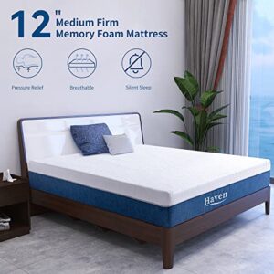 Vyfipt IDIE 12 Inch King Mattress Cooling Gel Infused Memory Foam with Removable Cover,King Size, Compressed in a Box,Medium Firm,CertiPUR-US Certified,Made in USA