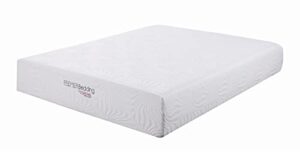 coaster furniture mattress queen white 350065q