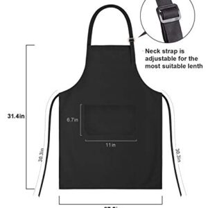 BBQ Grill Aprons for Men&Women- Funny Aprons for Mom Dad Friend Professional Cooking Apron One Size Fits All Best for Cooking BBQ Baking Gardening Grilling