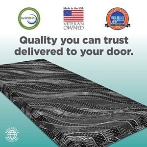 The Layover Dual Sided Economical Medium-Firm Truck Mattress, 80" x 32" x 5"