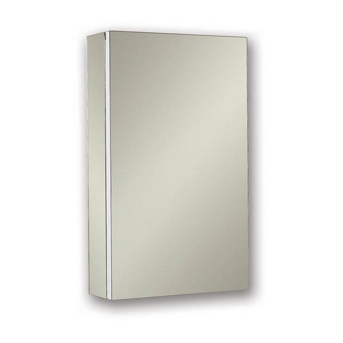 Jensen 52WH244DPF Metro Deluxe Flat Trim Medicine Cabinet, 24-Inch