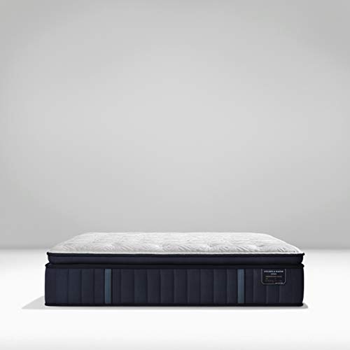 Stearns & Foster Estate 15" Rockwell Luxury Firm Euro Pillowtop Mattress, 5-Inch Foundation, Queen, Hand Built in the USA