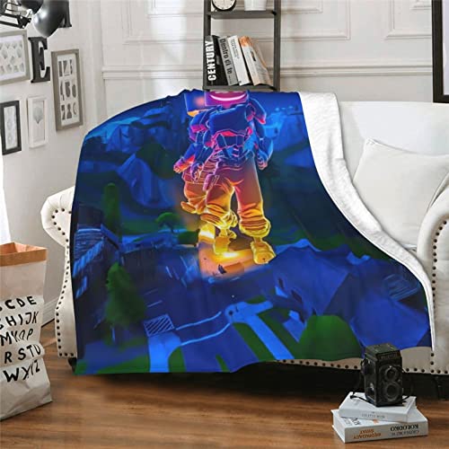 Unisex Game Blanket Soft Flannel Throw Blanket Great Gifts for Men Women Sofa Bed Living Room 50"X40"