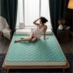 qqcc mattress topper thailand three- dimensional latex mattress bedroom tatami memory foam mattress living room leisure floor mat full size (color : no-7, size : thickness 5cm)