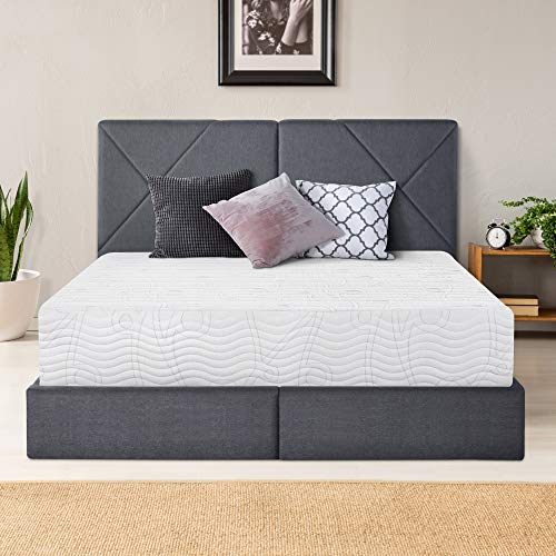 SLEEPLACE 10 Inch Encased Coil Hybrid Spring Mattress OM02 (Twin)