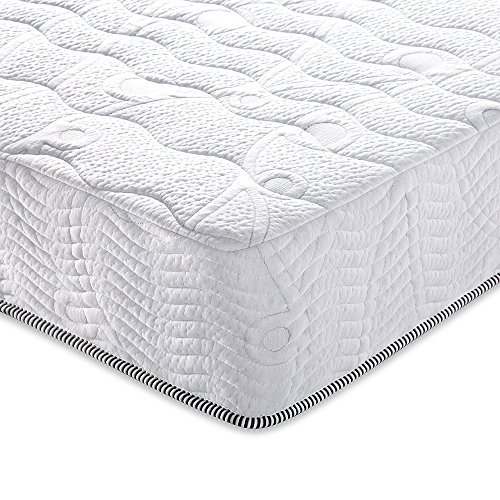 SLEEPLACE 10 Inch Encased Coil Hybrid Spring Mattress OM02 (Twin)