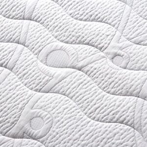 SLEEPLACE 10 Inch Encased Coil Hybrid Spring Mattress OM02 (Twin)