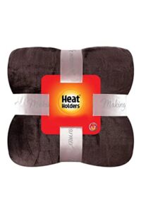 heat holders personal-sized throw hot chocolate / 50" x 70"