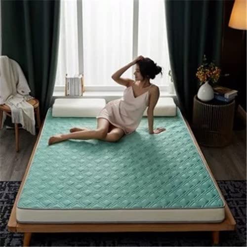 QQCC Mattress Topper Thailand Three- Dimensional Latex Mattress Bedroom Tatami Memory Foam Mattress Living Room Leisure Floor Mat Full Size (Color : NO-7, Size : Thickness 9cm)