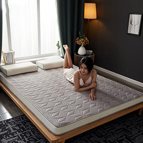 QQCC Mattress Topper Thailand Three- Dimensional Latex Mattress Bedroom Tatami Memory Foam Mattress Living Room Leisure Floor Mat Full Size (Color : NO-7, Size : Thickness 9cm)