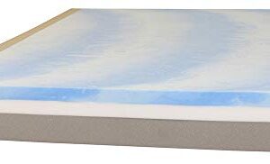 Marathon Advanced Care Standard Memory Foam Seclusion/Mental Health Hospital Bed Mattress 84" x 32" x 6"