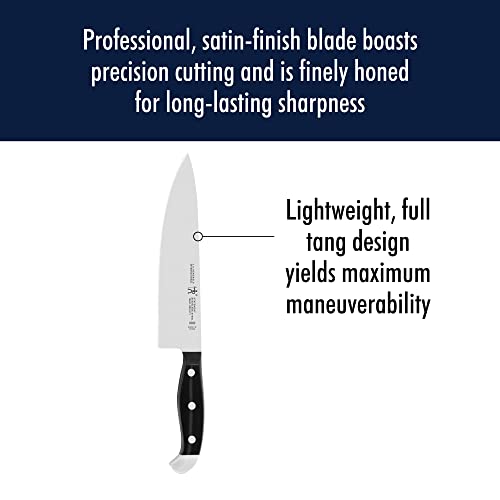 HENCKELS Statement Razor-Sharp 8-inch Chef's Knife, German Engineered Informed by 100+ Years of Mastery