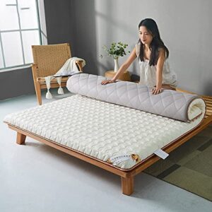 qqcc mattress topper product fiber mattress home dormitory student bed student thickened tatami mattress comfortable (color : 15, size : thickness 9cm)