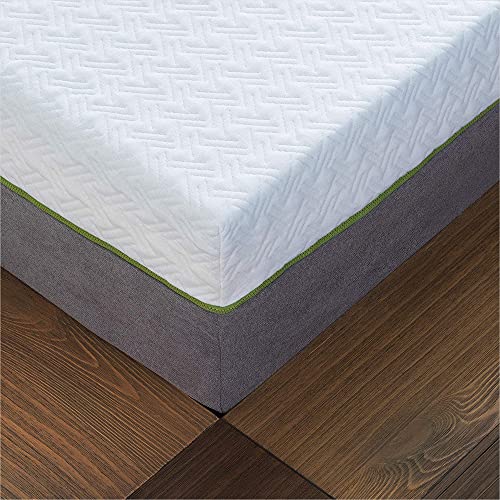 Blissful Nights 12 Inch California Split King Copper Infused Cool Memory Foam Mattress Developed for Adjustable Bed Bases with Medium Firm Feel Support and CertiPUR-US Certified