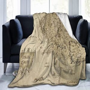 blanket flannel throw blanket bedding lightweight soft all season sofa bed couch blankets 50"x60"