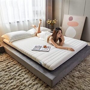 QQCC Mattress Topper Bedding Tatami Bed Memory Foam- Filled Mattress Single Or Double Foldable Latex Mattress Floor-to- Ceiling Soft King (Color : NO-3, Size : Thickness 9cm)