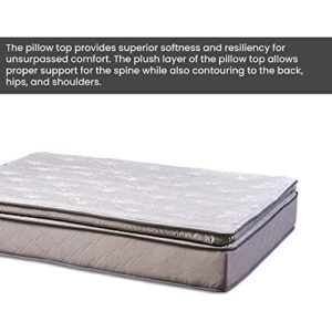 Greaton, 12-Inch Soft Foam Encased Hybrid Pillowtop Innerspring Mattress, Full XL