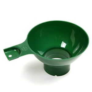 Norpro Canning Wide Mouth Plastic Funnel, Green, 4.75in/12cm