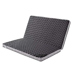 foldable mattress, tatami floor mat, multi- portable crib mattress play mat with travel carry case, student dorm single sleeping pad-black 150x200x5cm(59x79x2inch)