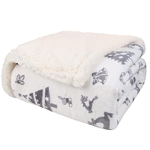 Throw Blanket For Chair Fleece Sherpa Kids Warm Thermal Outdoor Camping Blanket Summer Spring Heavy Plush Thick Very Soft Cute Docorative Collage Beach Farmhouse Camper Throw Blankets for Couch Adults