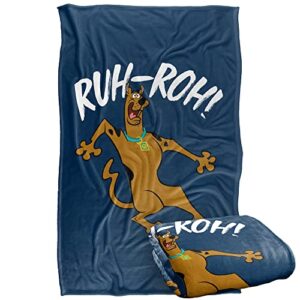 scooby doo ruh roh silky touch super soft throw blanket 36" x 58",ruh roh