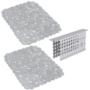 bligli plastic sink mat and sink saddle mat sink protector mats for kitchens sinks